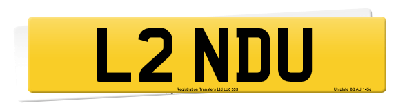 Registration number L2 NDU